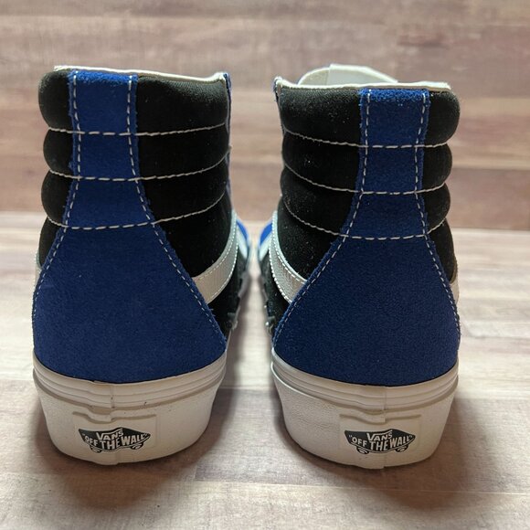 Vans SK8-Hi Blue & Black High-Top Sneakers - Picture 4 of 9